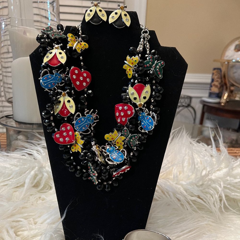 Sassy Jones "Love Bug" 3-piece set (Black)